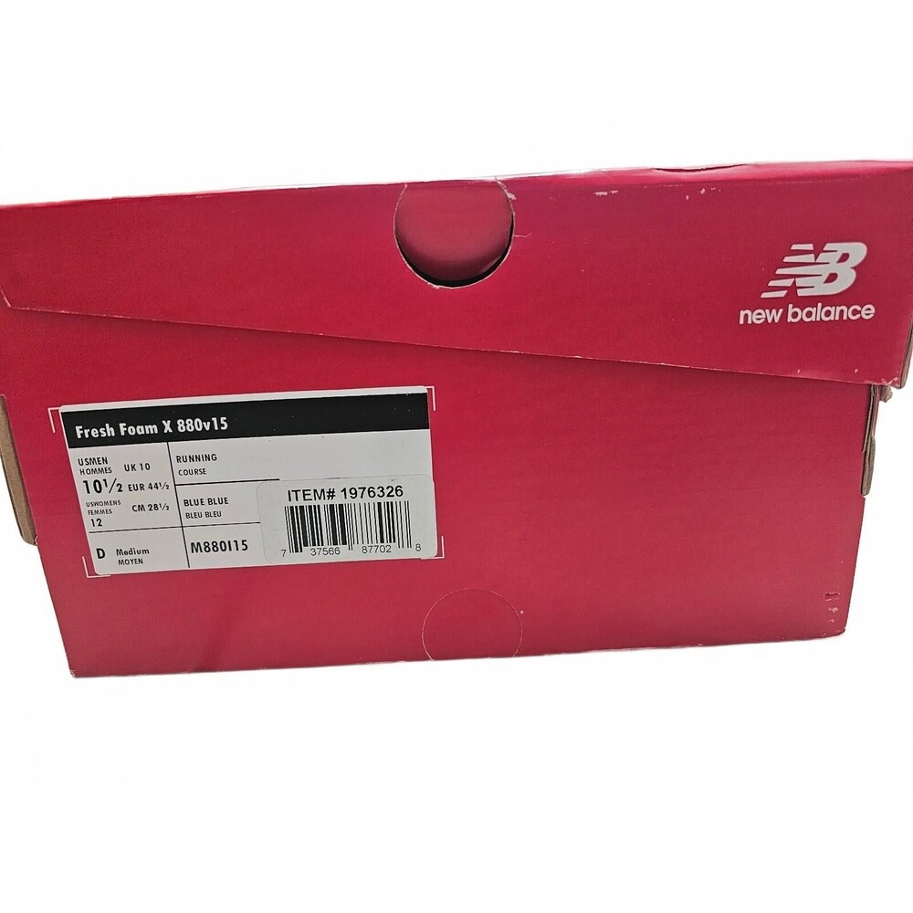 New Balance Fresh Foam X 880v15 Running Shoes - Blue 10.5 - Picture 8 of 8